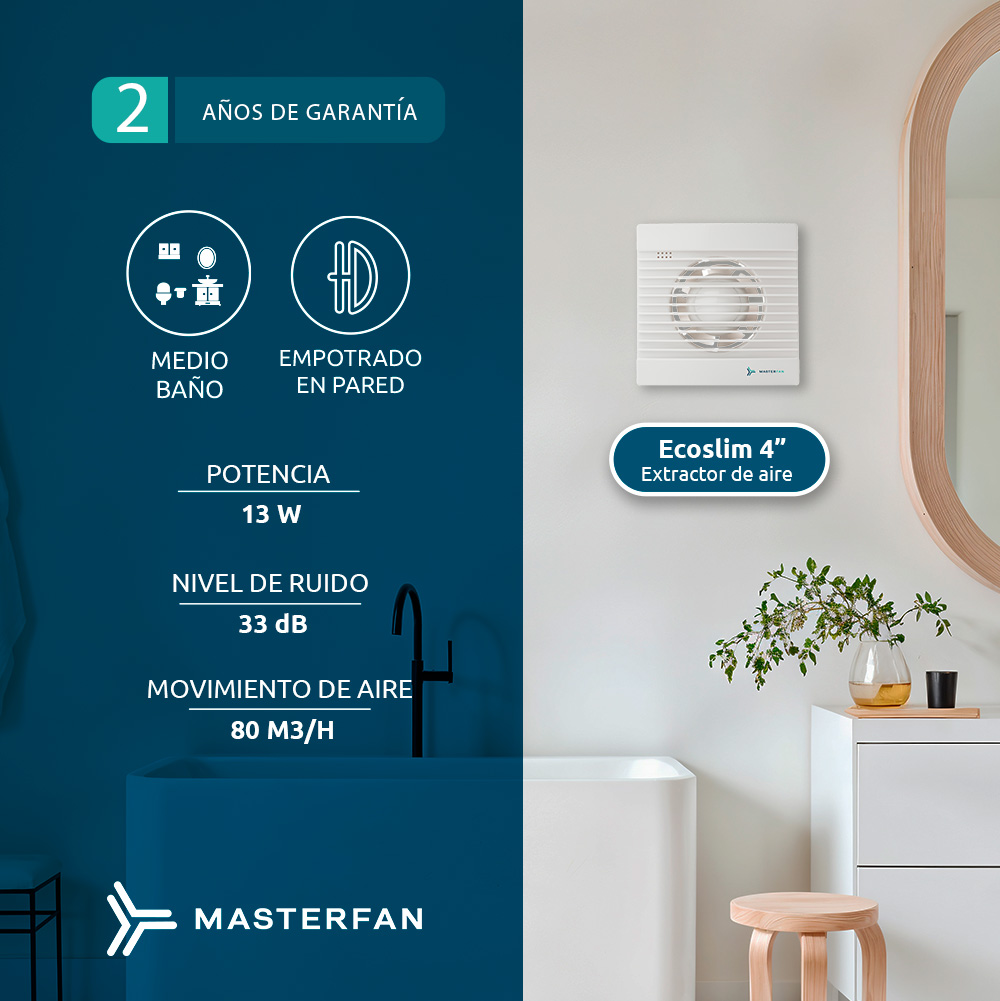 extractores para bano